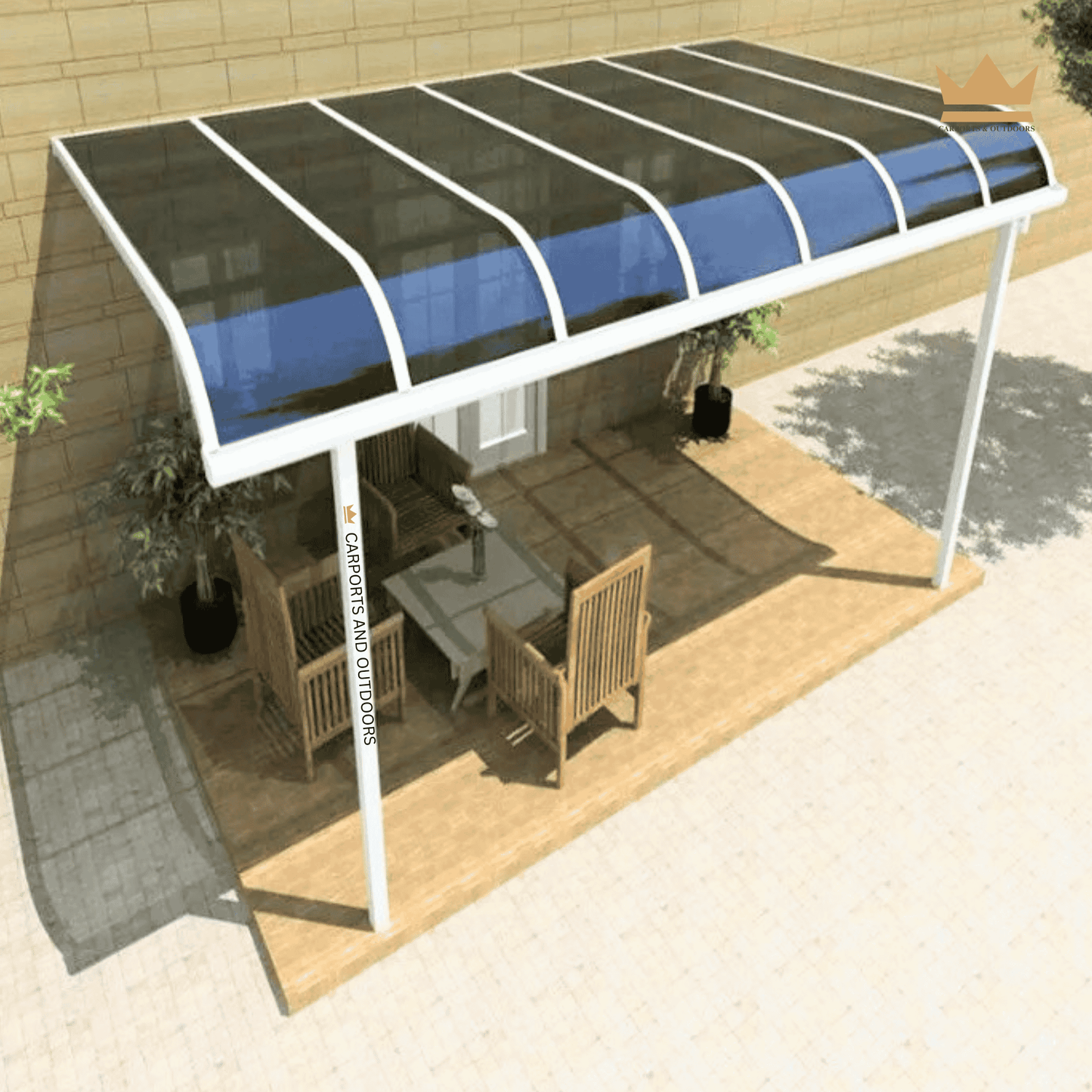 Patio Cover Kit - WHITE - Carports and Outdoors Aus
