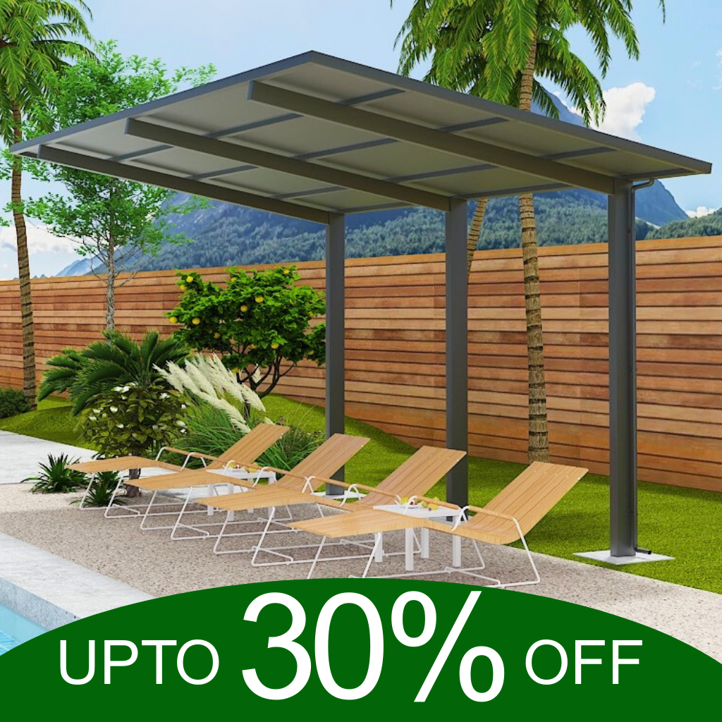 Cantilever Insulated Aluminium Carport in Australia