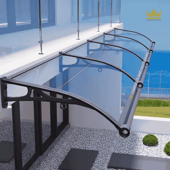 Aluminium Bracket Awning - GREY - Carports and Outdoors Aus