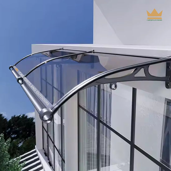 Aluminium Bracket Awning - GREY - Carports and Outdoors Aus