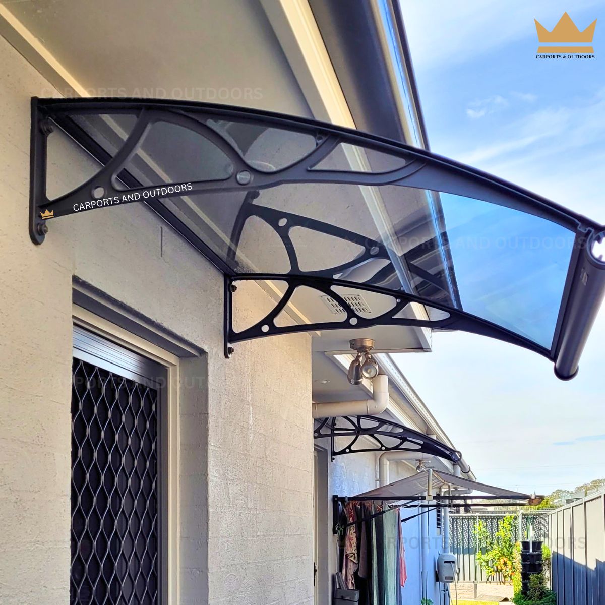 Bracket Awning 1m x 1.2m Grey Frame in Gables NSW 2763