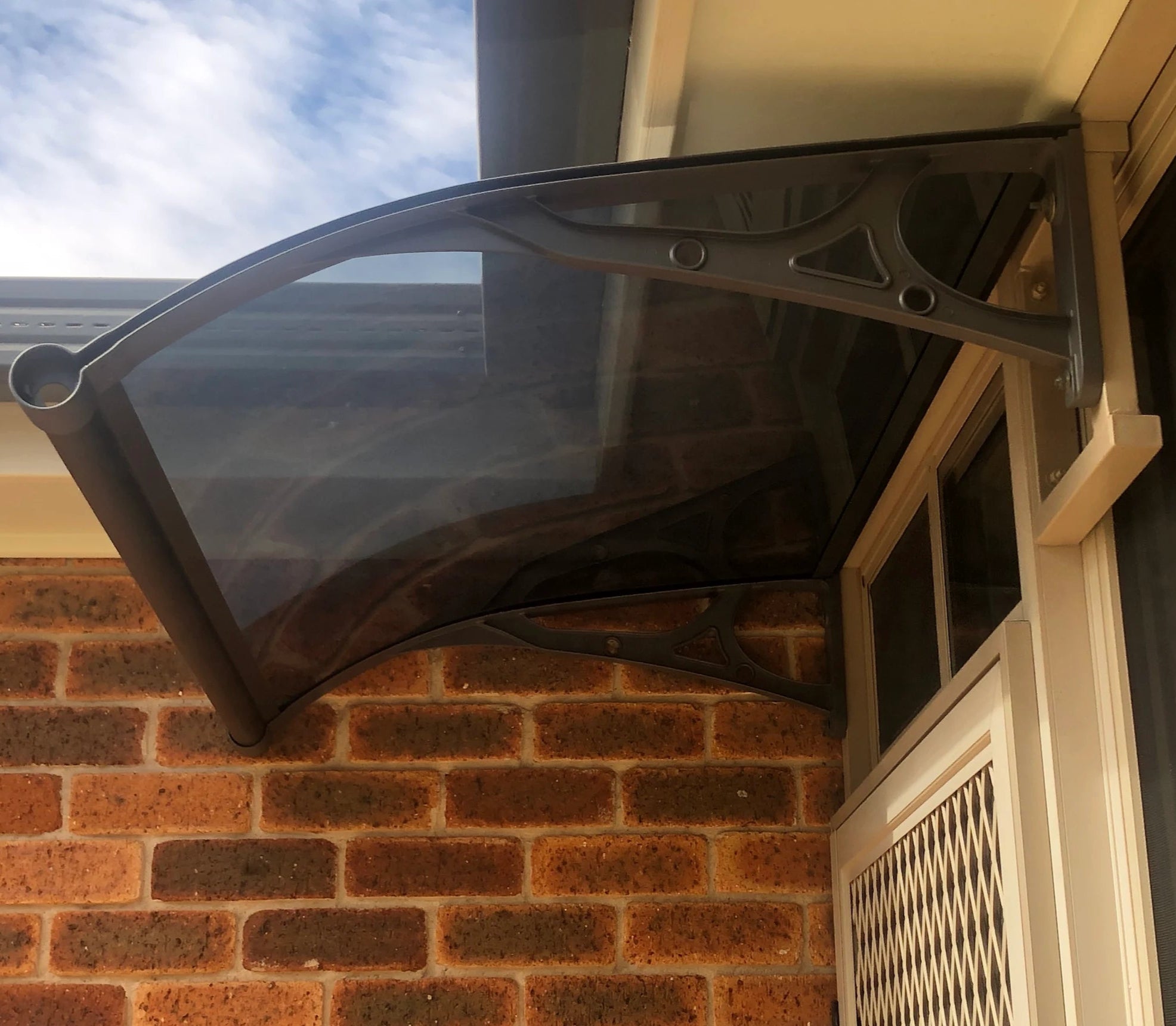 Window Awnings diy kit installed