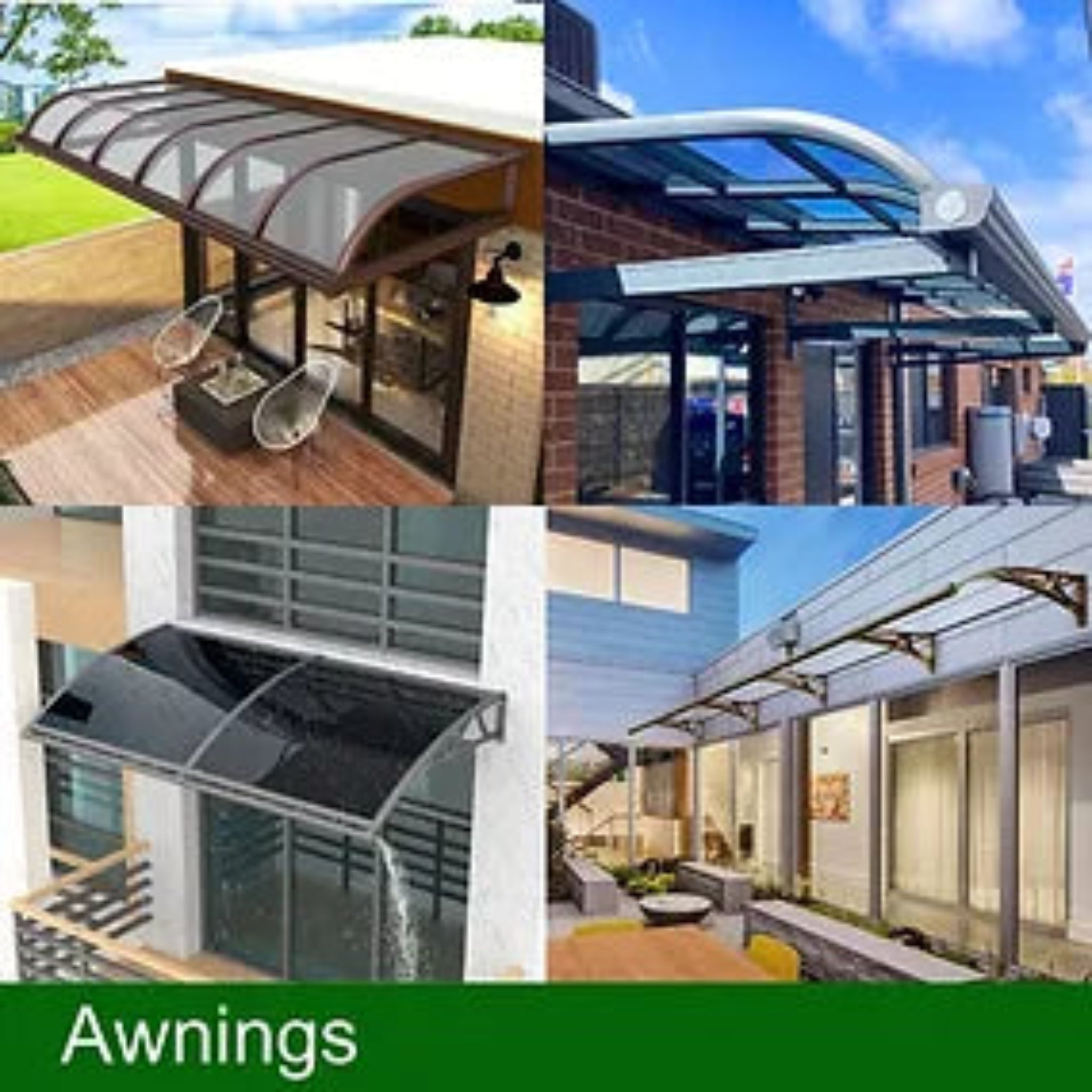 Aluminium Frame Awnings diy kits