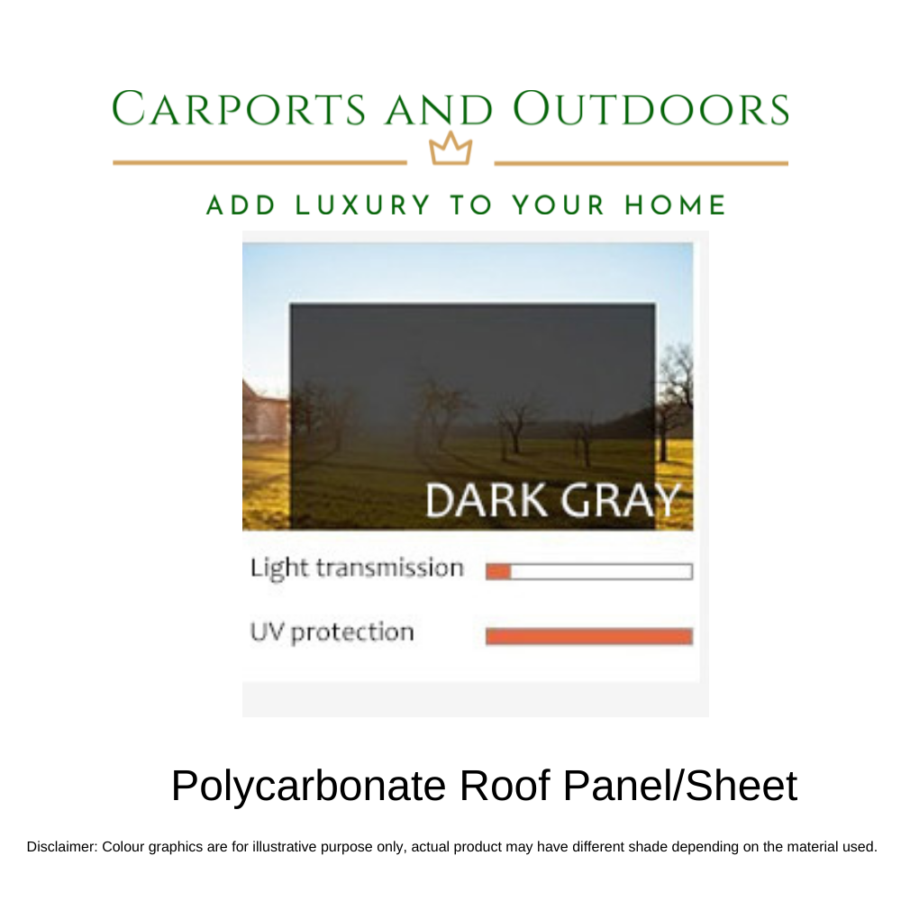 M Shape Double Carport Kit - GREY - Carports and Outdoors Aus