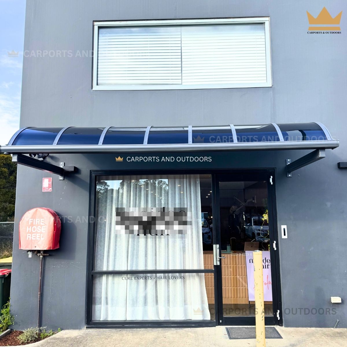 Aluminium Frame Awning - GREY