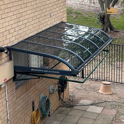 Aluminium Frame Awning 1.5m x 3.0m- GREY - Carports and Outdoors Perth