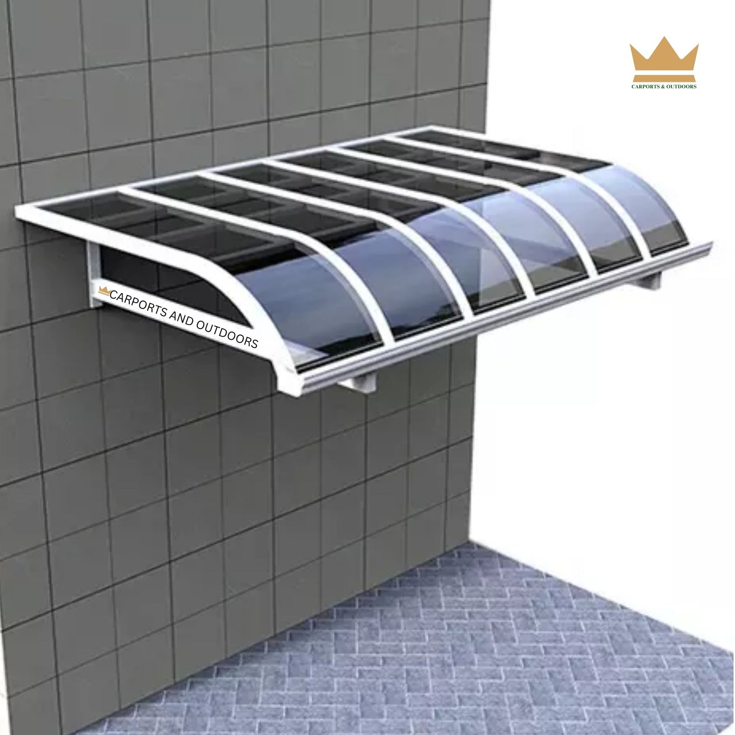 Aluminium Frame Awning - WHITE - Carports and Outdoors Aus
