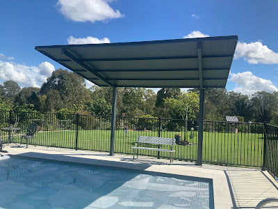 Insulated Cantilever Pergola or Pool Shade in Australia