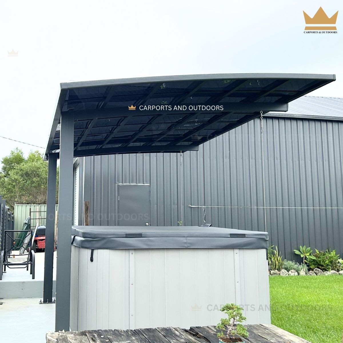 Cantilever Pergola or Pool Shade 3 x 4m Grey in Beresfield, NSW