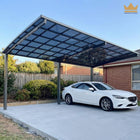 L Shape Cantilever Carport Kit - GREY