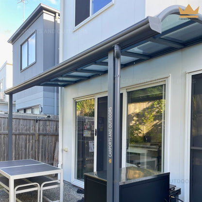 Patio Cover Kit 1.5 x 3m Grey with Light Grey installed in Doolandella, QLD 4077