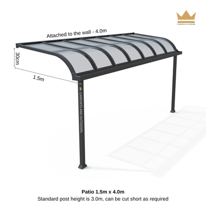 Patio Cover Kit - GREY - Carports and Outdoors Aus