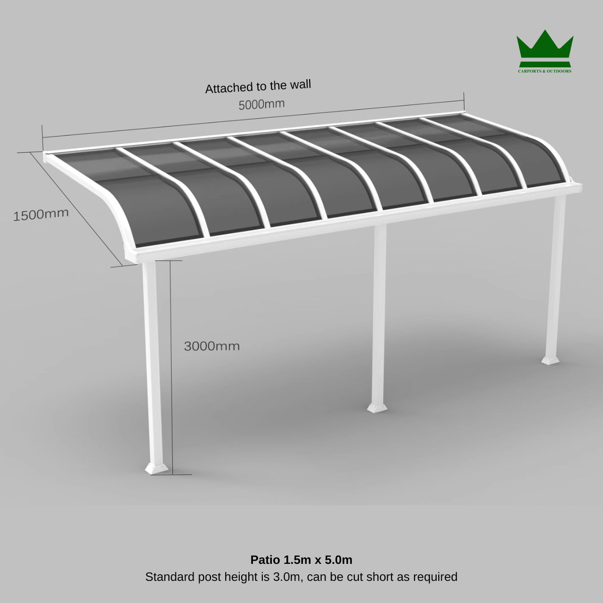 Patio Cover Kit - WHITE