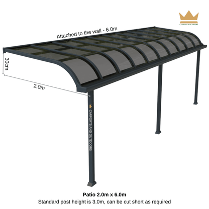Patio Cover Kit - GREY - Carports and Outdoors Aus
