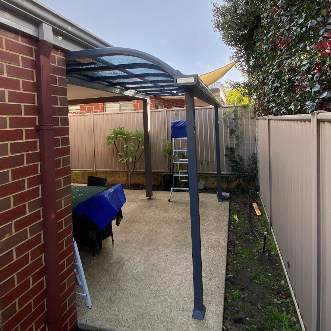 Patio Cover Grey 1.5m x 4.0m in Western Australia