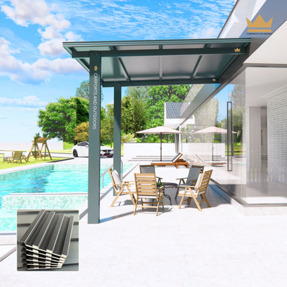 Patio Cover and Pergola kit with Aluminium Insulated Roof Panels in Sydney