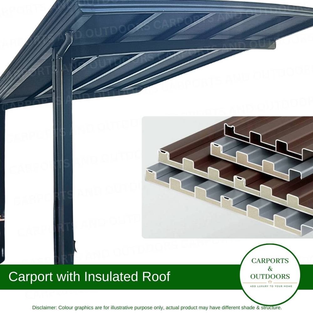 Aluminium Insulated Pergola roof in Melbourne