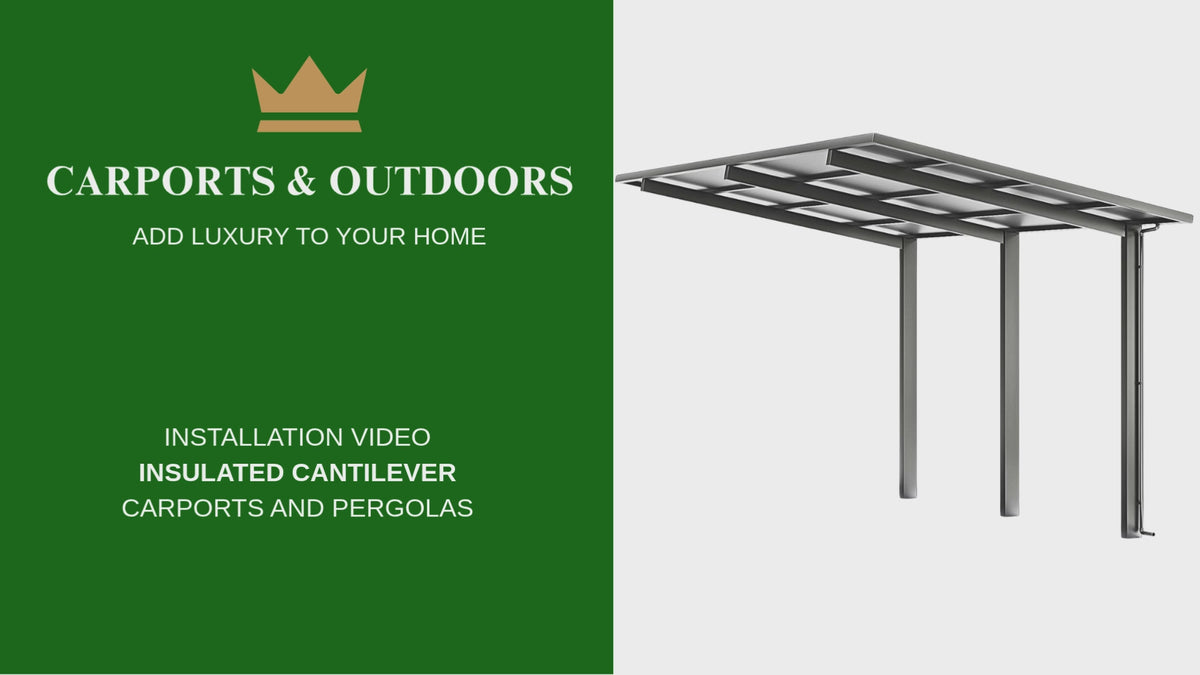 Load video: Insulated Carport Installation Video