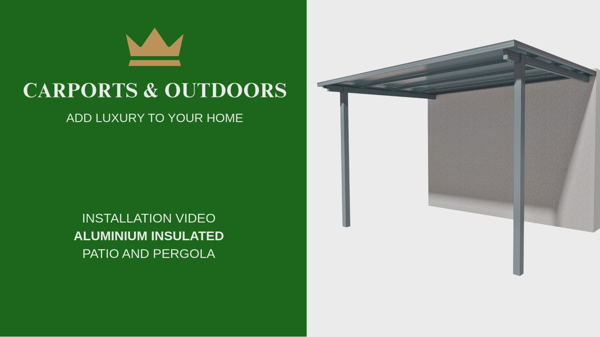 Load video: PTIR Pergola Installation Animation Video - Carports and Outdoors