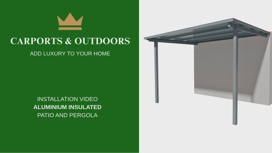 PTIR Pergola Installation Animation Video - Carports and Outdoors