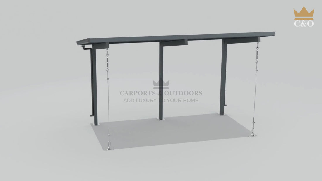 Cantilever Carport with Insulated Roof